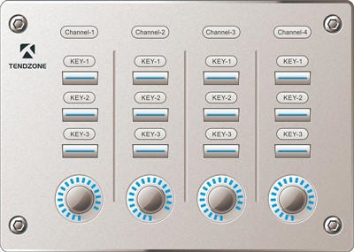 Tugmalar va tugmalar bilan boshqaruv paneli